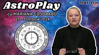 Horoscop 2531 martie 2024 cu Mariana Cojocaru Zodiile cu risc de luxații intervenții chirurgicale [upl. by Nalyt]