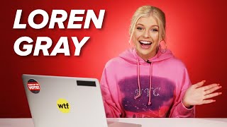 Loren Gray Takes The Millennial Test [upl. by Asilahs231]