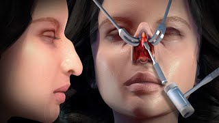 Rhinoplasty Nose Job  Step by step [upl. by Mumford]