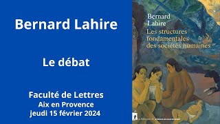 Les structures fondamentales des sociétés humaines le débat [upl. by Enitsud867]