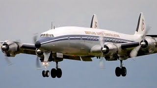 Breitling Super Constellation DC3 amp Patrouille Suisse in Berne HD [upl. by Ameerak603]