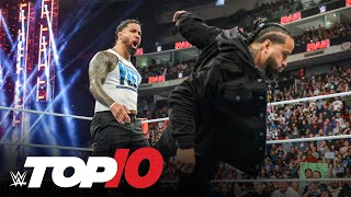 Top 10 Monday Night Raw moments WWE Top 10 March 18 2024 [upl. by Durston]