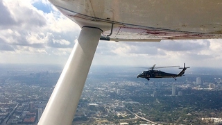 Black Hawk Intercepts a Cessna 182 [upl. by Mattias]