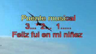 karaoke Pasillo quotQuiero verte madrequot wmv [upl. by Zebedee590]