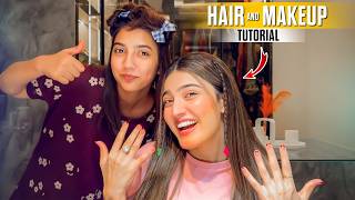 MEET MY EXPERT HAIR STYLIST 😍  Nail Art 💅🏻  Iqra Kanwal [upl. by Eversole499]