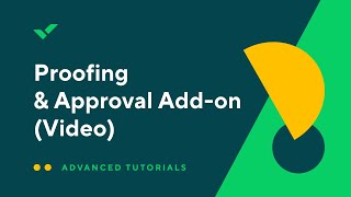 Tutorial Proofing amp Approval Addon Video [upl. by Dreda]