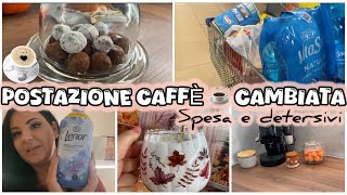 VLOG  SVUOTA LA SPESA IPERAL E TIGOTÀ  NUOVA POSTAZIONE CAFFÈ [upl. by Sirrom393]