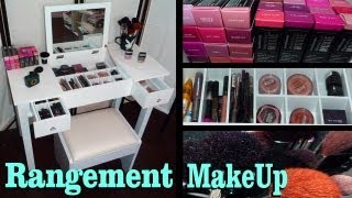 Rangement Maquillage  Nouvelle Coiffeuse [upl. by Ecirad]