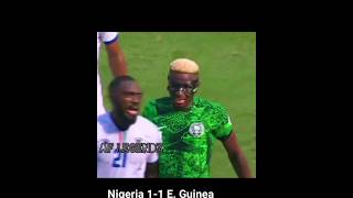 Afcon 2023 Nigeria vs Equatorial Guinea shorts [upl. by Sipple]