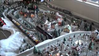 Lionel Train Layout  Christmas 2013 [upl. by Anuahsar]