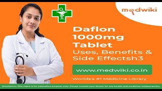 Daflon 1000 Tablet In Hindi [upl. by Aneev]