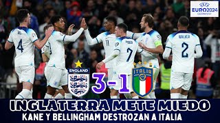 KANE Y BELLINGHAM BRILLAN INGLATERRA GANA A ITALIA Y ESTARÁ EN LA EUROCOPA LAS CLAVES EL ANÁLISIS [upl. by Eneleuqcaj]