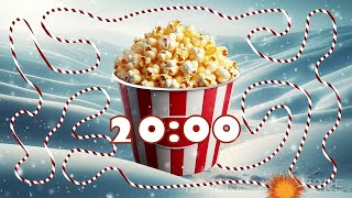 20 Minute Christmas themed Popcorn 🍿 bomb 💣 timer [upl. by Tansy]