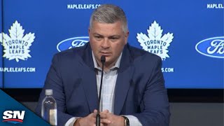 Maple Leafs Head Coach Sheldon Keefe Takes Full Responsibility Watch FULL YearEnd Press Conference [upl. by Crabb]