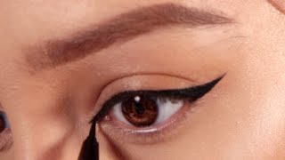 LA MEILLEURE ASTUCE POUR UN EYELINER PARFAIT POUR TOUTES FORMES DE YEUX [upl. by Marylinda252]