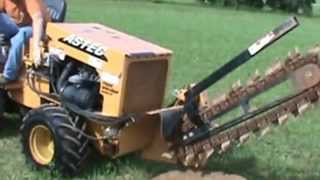 2006 Astec Maxi Sneaker Series D Vibratory Plow And Trencher Combo For Sale Mark Supply Co [upl. by Airalav]