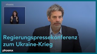 Regierungspressekonferenz zur aktuellen Lage in der Ukraine [upl. by Atinreb]