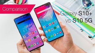 Samsung Galaxy S10 Plus vs S10 5G [upl. by Xel]