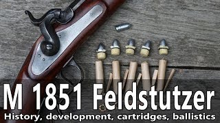 Shooting the Swiss Model 1851 Feldstutzer rifle [upl. by Eiramnerual]