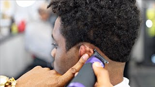 FULL LENGTH 35min HAIRCUT TUTORIAL LOW FADE TWIST TOP [upl. by Enamrahc]