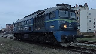 Manewry ST441222 PKP Cargo na stacji Świdnica Miasto  Pociągi Świdnica 359 [upl. by Geminius]