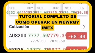 TUTORIAL COMPLETO DE COMO OPERAR EN NEWRGY IMEX [upl. by Samal192]