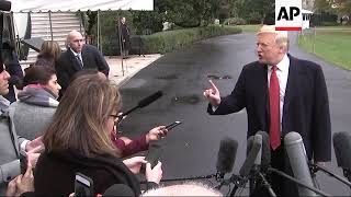 Trump rips into reporter for stupid question [upl. by Liatris]