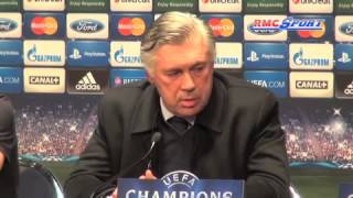 C Ancelotti  quotLa critique est méritéequot [upl. by Erialcyram]