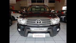 Toyota Hilux SW4 SRV 30 16v 4x4 Automática TurboDiesel  2010 [upl. by Les]