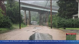 SharpsburgMillvale Area Dealing With Storm Cleanup [upl. by Neyud]