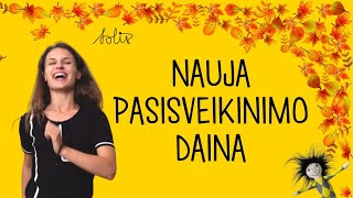 Pasisveikinimo daina naujiems mokslo metams  quotLabas draugaiquot [upl. by Ahseila]