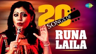 Best 20 Of Runa Laila  রুনা লায়লার সেরা ২০  HD Songs  One Stop Jukebox [upl. by Gregson]