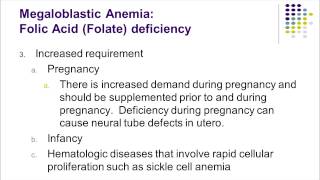 Macrocytic Anemia CW [upl. by Ylen]