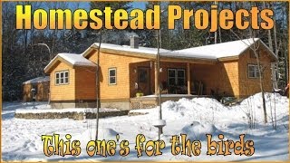 Homestead Projects How to build nesting Boxes Easy To Follow Instructions [upl. by Kare]