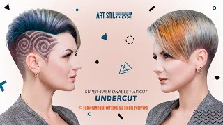 Undercut Hair Tattoo For Women [upl. by Ongineb877]