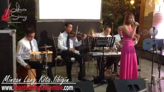 Minsan Lang Kita Iibigin cover by Libante Strings ft Donna Ricafrente  The Glass Garden [upl. by Leonor252]