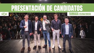 Santiago Abascal quotEstamos solos en el espectro político pero acompañados por millones de españolesquot [upl. by Ariew]