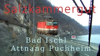 Führerstandsmitfahrt Salzkammergutbahn Bad Ischl  Attnang Puchheim HD Cab Ride ÖBB 1144 [upl. by Dyer706]