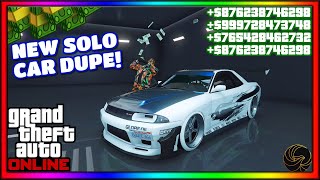 SOLO  NEW SUPER EASY GTA 5 ONLINE CAR DUPLICATION GLITCH  AFTER PATCH 167  PS5XBOXPC [upl. by Beutner953]