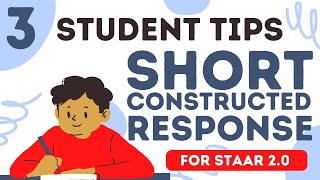 3 Tips to Help Students on STAAR SCR Questions [upl. by Bikales]