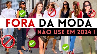 🔴10 ROUPAS MUITO FORA DE MODA EM 2024 [upl. by Humph596]