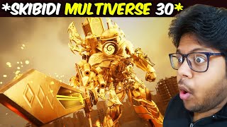 Titan ClockMan vs Counter Titan 😱 SKIBIDI TOILET MULTIVERSE 30 Reaction [upl. by Griseldis684]