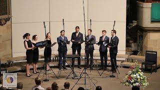 quotRegina caeli à 8quot Tomás Luis de Victoria  VOCES8  Stiftsmusikfest  Chornacht International 2019 [upl. by Sucramel]