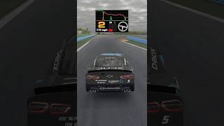 NASCAR Xfinity Series Car at Watkins Glen on iRacing Logitech G BFixed Track Lap [upl. by Shaun]