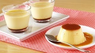 How to Make Japanese Purin Custard Pudding  Crème Caramel Recipe  OCHIKERON [upl. by Nyladnohr]