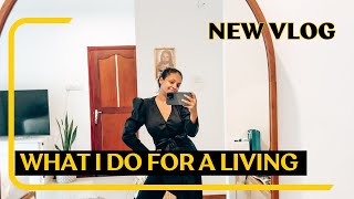 What I Do For A Living Vlog  Asherah Gomez [upl. by Persian549]