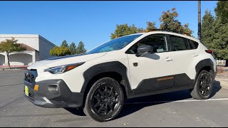 Review 2024 Subaru Crosstrek Wilderness [upl. by Jerald417]