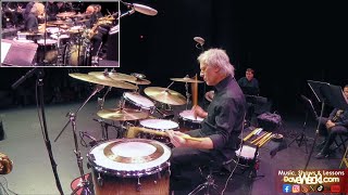 The Dave Weckl STL Big Band Contingent Drum Solo  quotApplesquot [upl. by Norre50]