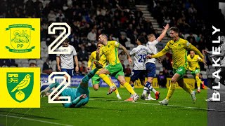 HIGHLIGHTS  Preston North End 22 Norwich City [upl. by Dahlstrom]