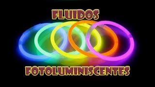 EXPERIMENTOS DE QUÍMICA Fluidos fotoluminiscentes cómo hacer tu propio fluido fluorescente casero [upl. by Noraa]